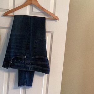 Price Drop! High-rise, Skinny  jeans. Sz 12 Note leg detail @ bottom. Now $8